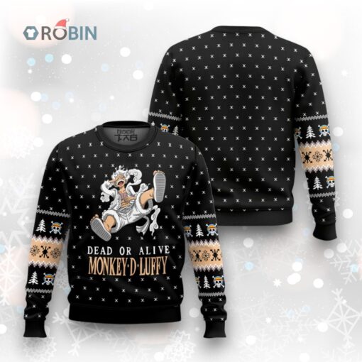 One Piece Dead or Alive Monkey D Luffy Ugly Christmas Sweater – LIMITED EDITION