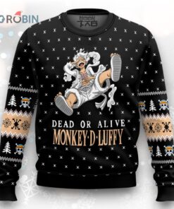 One Piece Dead or Alive Monkey D Luffy Ugly Christmas Sweater – LIMITED EDITION