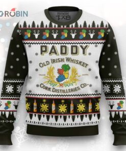 Paddys Irish Whiskey Ugly Christmas Sweater Paddys Irish Whiskey Ugly Christmas Sweater
