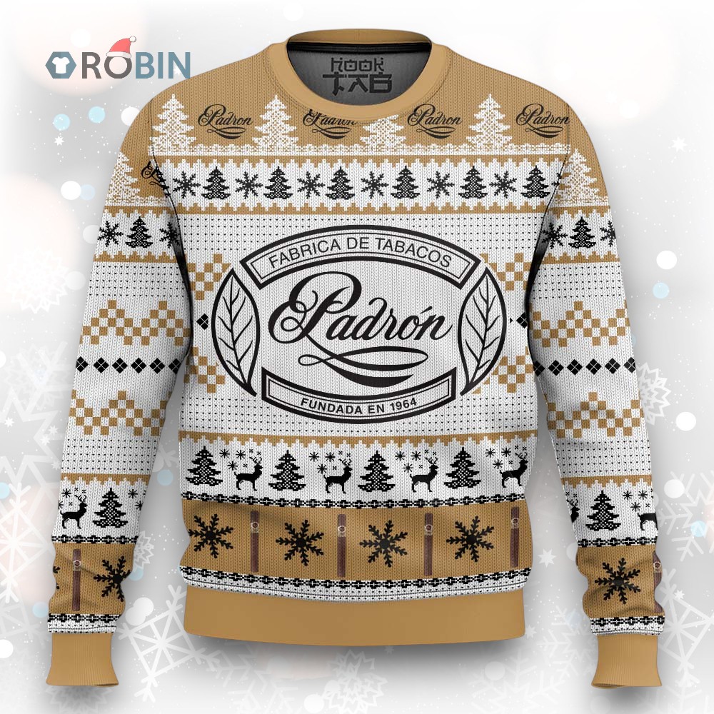 Padrón Cigar Ugly Christmas Sweater Padrón Cigar Ugly Christmas Sweater