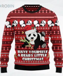 Panda Christmas Ugly Christmas Sweater