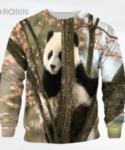 Panda On The Tree Thcn Ntlg All Over Printed Ugly Christmas Sweater, Sweatshirt Panda On The Tree Thcn Ntlg All Over Printed Ugly Christmas Sweater, Sweatshirt