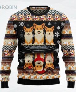 Pembroke Welsh Corgi Ugly Christmas Sweater, Sweatshirt