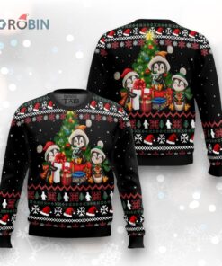 Penguin Christmas Tree Ugly Christmas Sweater