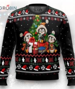 Penguin Christmas Tree Ugly Christmas Sweater
