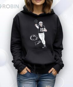 Penn State Football Drew Allar Superstar Pose Shirt