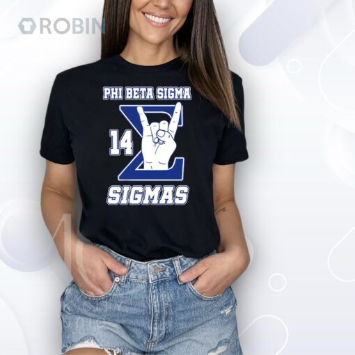 Phi Beta Sigma 14 Sigmas Shirt