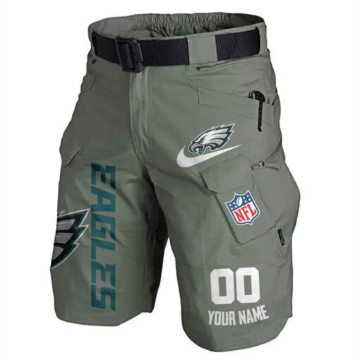 Philadelphia Eagles Limited Edition Men Tactical Shorts, Philadelphia Eagles Gifts for Fans