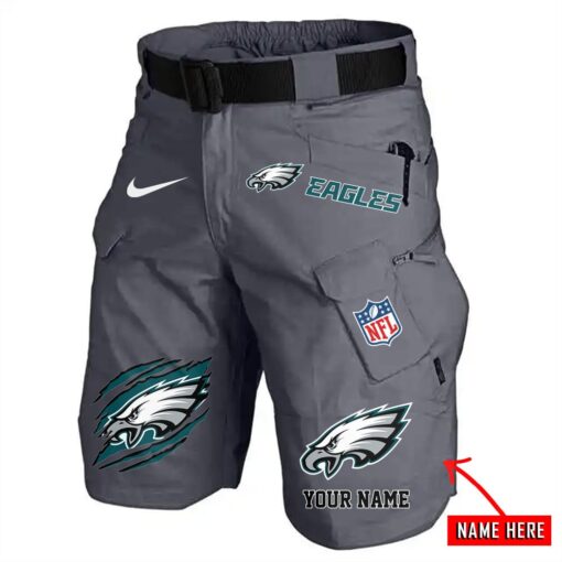 Philadelphia Eagles Men Tactical Shorts, Eagles Gifts