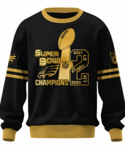 Philadelphia Eagles Super Bowl LIX Champions Sweatshirt, Sweater Golden Version, Eagles Merchandise Philadelphia Eagles Super Bowl LIX Champions Sweatshirt, Sweater Golden Version, Eagles Merchandise