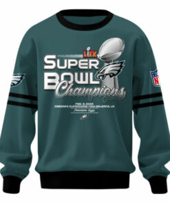 Philadelphia Eagles Super Bowl LIX Champions Sweatshirt, Sweater, Philadelphia Eagles Team Gifts