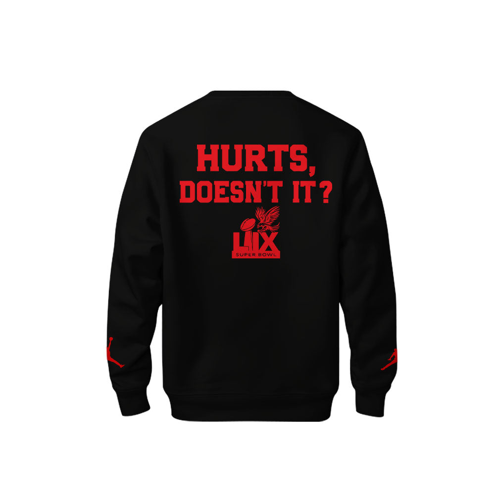 Philadelphia Eagles x Love Hurts Jordan Sweatshirt, Sweater Black – Eagles Love Hurts Shirt, Eagles Unique Gifts Philadelphia Eagles x Love Hurts Jordan Sweatshirt, Sweater Black – Eagles Love Hurts Shirt, Eagles Unique Gifts
