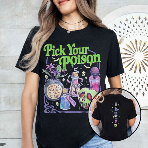 Pick Your Poison Halloween Unisex Shirt