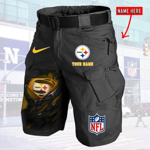 Pittsburgh Steelers Limited Edition Men Tactical Shorts, Steelers Team Gifts