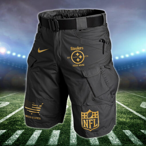Pittsburgh Steelers Men Tactical Shorts 206, Pittsburgh Steelers Gear