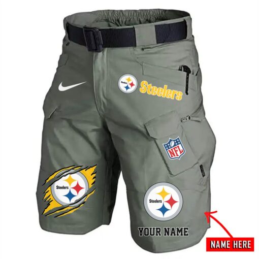 Pittsburgh Steelers Men Tactical Shorts, Pittsburgh Steelers Merch
