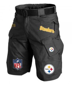 Pittsburgh Steelers Men Tactical Shorts, Steelers Merchandise Pittsburgh Steelers Men Tactical Shorts, Steelers Merchandise