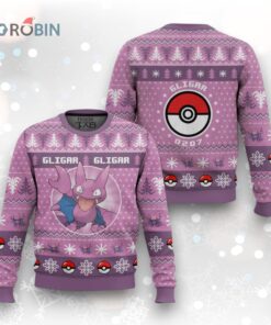 Pokemon Gen 2 Gligar Ugly Christmas Sweater