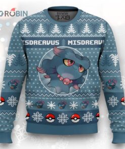 Pokemon Gen 2 Misdreavus Ugly Christmas Sweater