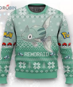 Pokemon Gen 2 Remoraid Ugly Christmas Sweater