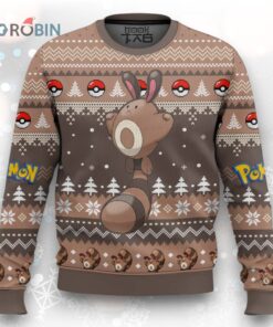 Pokemon Gen 2 Sentret Ugly Christmas Sweater