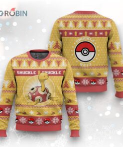 Pokemon Gen 2 Shuckle Ugly Christmas Sweater