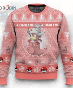 Pokemon Gen 2 Slowking Ugly Christmas Sweater