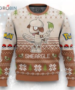 Pokemon Gen 2 Smeargle Ugly Christmas Sweater