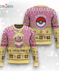 Pokemon Gen 2 Smoochum Ugly Christmas Sweater