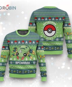 Pokemon Gen 2 Spinarak Ugly Christmas Sweater