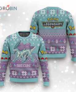 Pokemon Gen 2 Suicune Ugly Christmas Sweater