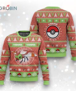 Pokemon Gen 2 Yanma Ugly Christmas Sweater