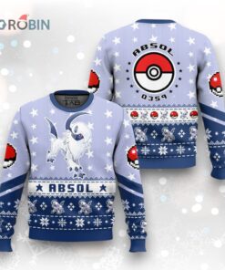 Pokemon Gen 3 Absol Ugly Christmas Sweater