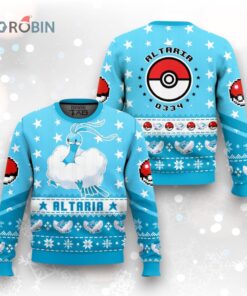 Pokemon Gen 3 Altaria Ugly Christmas Sweater