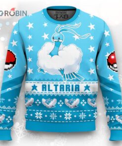 Pokemon Gen 3 Altaria Ugly Christmas Sweater