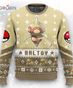 Pokemon Gen 3 Baltoy Ugly Christmas Sweater