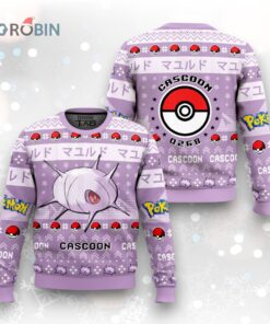 Pokemon Gen 3 Cascoon Ugly Christmas Sweater