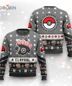 Pokemon Gen 3 Claydol Ugly Christmas Sweater