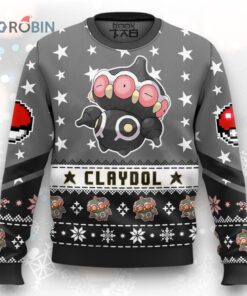 Pokemon Gen 3 Claydol Ugly Christmas Sweater