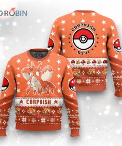 Pokemon Gen 3 Corphish Ugly Christmas Sweater