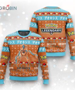 Pokemon Gen 3 Deoxys Ugly Christmas Sweater
