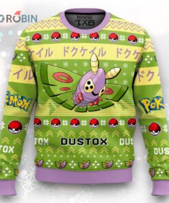 Pokemon Gen 3 Dustox Ugly Christmas Sweater