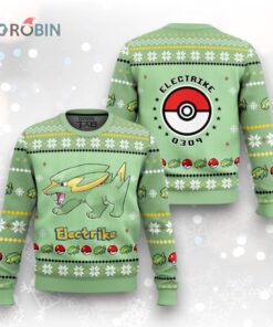 Pokemon Gen 3 Electrike Ugly Christmas Sweater