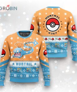 Pokemon Gen 3 Huntail Ugly Christmas Sweater