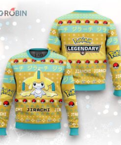 Pokemon Gen 3 Jirachi Ugly Christmas Sweater