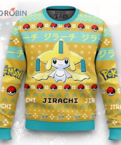 Pokemon Gen 3 Jirachi Ugly Christmas Sweater