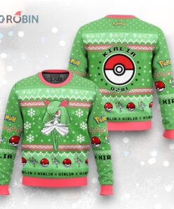 Pokemon Gen 3 Kirlia Ugly Christmas Sweater