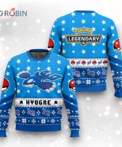 Pokemon Gen 3 Kyogre Ugly Christmas Sweater