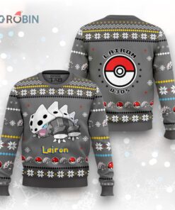 Pokemon Gen 3 Lairon Ugly Christmas Sweater