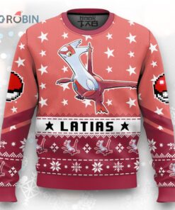 Pokemon Gen 3 Latias Ugly Christmas Sweater